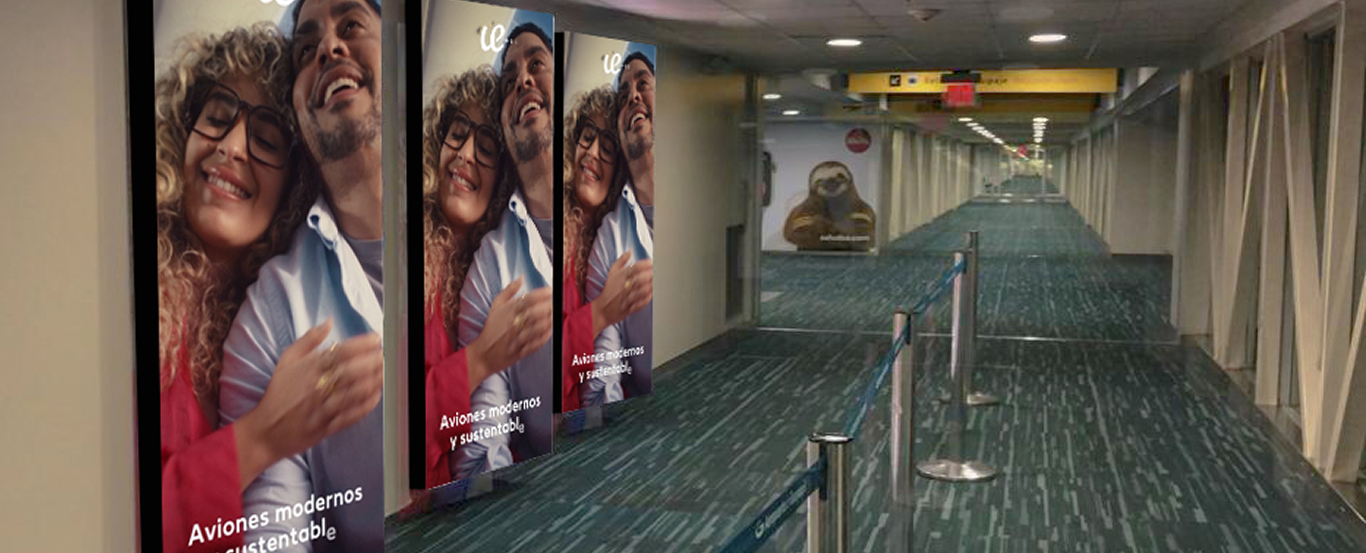 Aeropuertos advertising